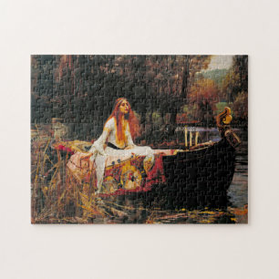 Die Dame von Shalott, C. 1888 durch JohnWaterhouse Puzzle