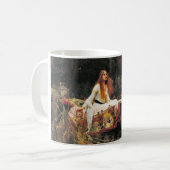 Die Dame von Shalott durch John William Waterhouse Kaffeetasse (Vorderseite Links)