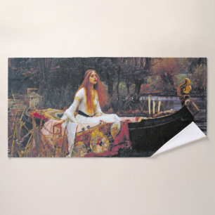 Die Dame von Shalott, John William Waterhouse Badehandtuch