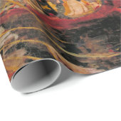 Die Dame von Shalott John William Waterhouse Geschenkpapier (Rolleneckpunkt)