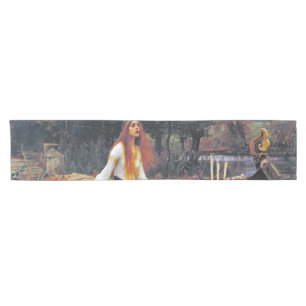 Die Dame von Shalott, John William Waterhouse Kurzer Tischläufer