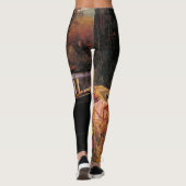 Die Dame von Shalott John William Waterhouse Leggings (Rückseite)