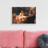 Die Dame von Shalott John William Waterhouse Leinwanddruck (Insitu (Wohnzimmer))