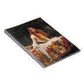 Die Dame von Shalott John William Waterhouse Notizblock (Rechte Seite)