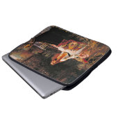 Die Dame von Shalott John William Waterhouse Sleev Laptopschutzhülle (Vorne Knopf)