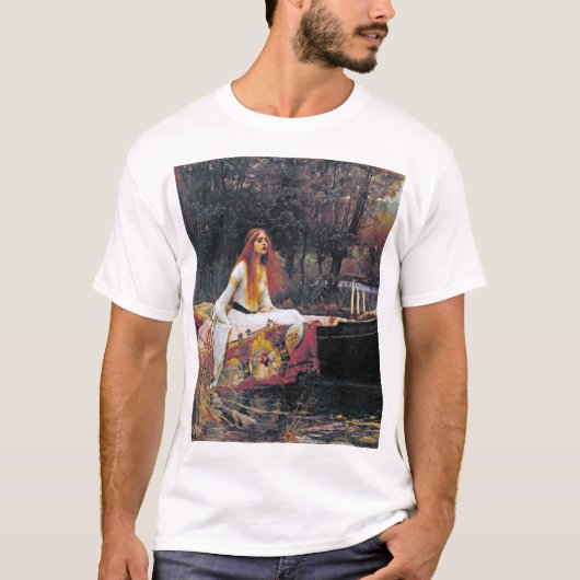 Die Dame von Shalott, John William Waterhouse T-Shirt (Vorderseite)