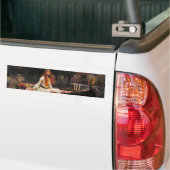 Die Dame von Shalott (mittelalterliche Schönheit) Autoaufkleber (Auf Lkw)