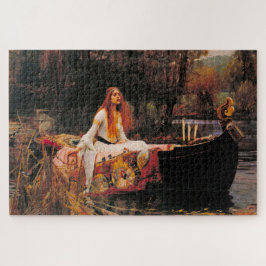 Die Dame von Shalott (mittelalterliche Schönheit) Puzzle