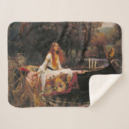Die Dame von Shalott (mittelalterliche Schönheit) Sherpadecke