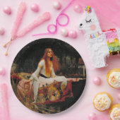 Die Dame von Shalott Pappteller (Party)