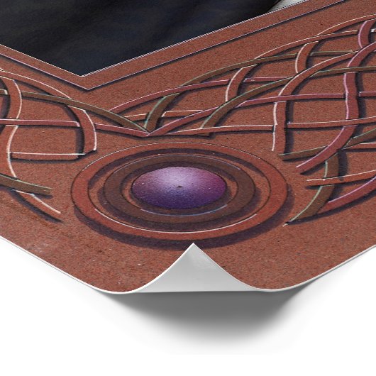 Die Dame von Shalott Poster (Ecke)