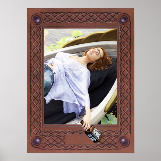 Die Dame von Shalott Poster (Vorne)