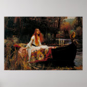 Die Dame von Shalott Poster (Vorne)