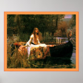 Die Dame von Shalott Poster (Vorne)