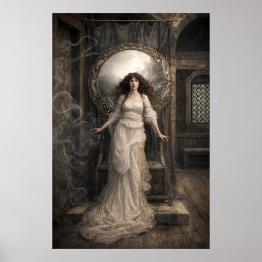 Die Dame von Shalott Poster (Vorne)