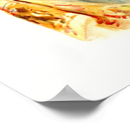 Die Dame von Shalott Poster (Ecke)