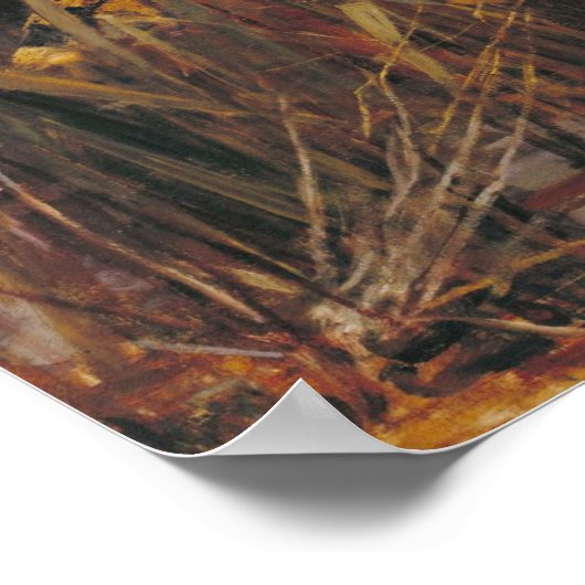 Die Dame von Shalott Poster (Ecke)