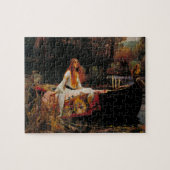 Die Dame von Shalott Puzzle (Horizontal)