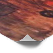 Die Dame von Shalott (Studie) Poster (Ecke)