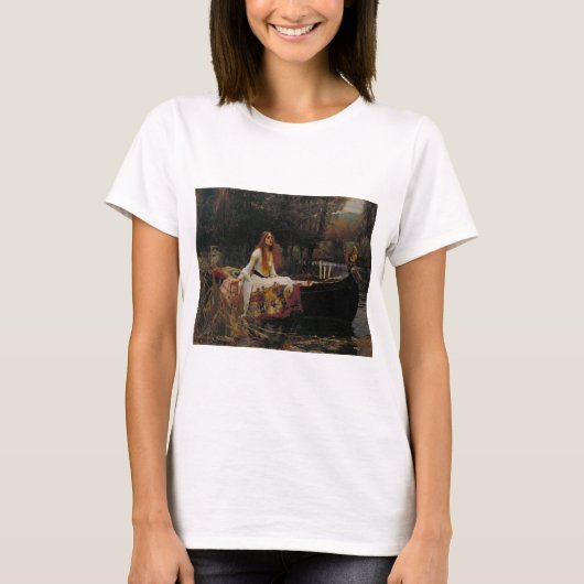 Die Dame von Shalott T-Shirt (Vorderseite)