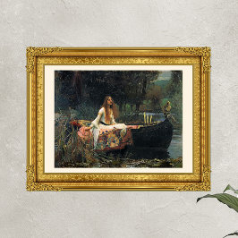 Die Dame von Shalott von Henryk Siemiradzli Fotodruck