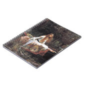 Die Dame von Shalott von John W. Waterhouse Notizblock (Linke Seite)
