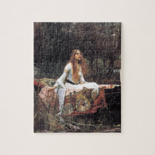 Die Dame von Shalott von John W. Waterhouse Puzzle