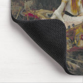 Die Dame von Shalott von John William Waterhouse Mousepad (Ecke)