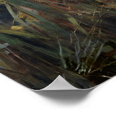 Die Dame von Shalott von John William Waterhouse Poster (Ecke)