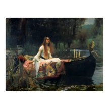 Die Dame von Shalott von John William Waterhouse