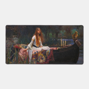 Die Dame von Shalott von John William Waterhouse Schreibtischunterlage