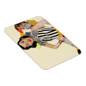 Die Dame wurde isoliert Magnet (Rechte Seite)