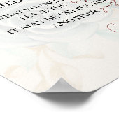 Die Damen helfen Ihnen gerne beim Hochzeitsbad Poster (Ecke)