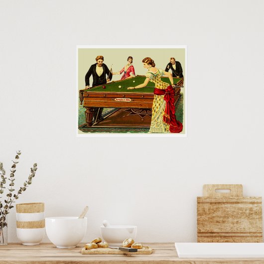 Die Damen prevail Poster (Küche)