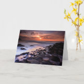 Die Damm des Riesen Karte (Gelbe Blume)