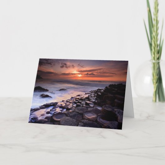 Die Damm des Riesen Karte (Vorderseite)