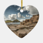 Die Damm des Riesen, Nordirland Keramik Ornament (Vorne)