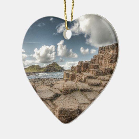 Die Damm des Riesen, Nordirland Keramik Ornament (Links)