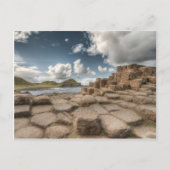 Die Damm des Riesen, Nordirland Postkarte (Vorderseite)