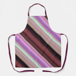 Die Dämmerung blüht rosa, grauenhaft und Lila Stre Schürze