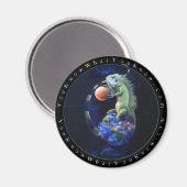 Die Dämmerung der Iguana Magnet (Vorderseite/Rückseite)