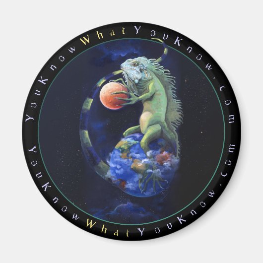 Die Dämmerung der Iguana Magnet (Vorne)