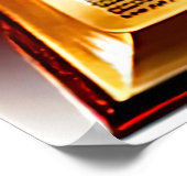 Die dämonische Bibel | AI Art Poster (Ecke)