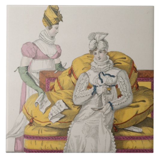 Die Dämpfe oder der Abrechnungstermin, überziehen Fliese (Vorderseite)