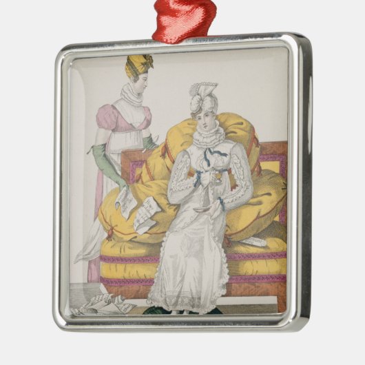 Die Dämpfe oder der Abrechnungstermin, überziehen Ornament Aus Metall (Links)