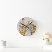 Die Dämpfe oder der Abrechnungstermin, überziehen Runde Wanduhr (Zuhause)