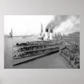 Die Dampfmaschine Tashmoo Poster (Vorne)