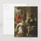 Die Damsel und Orlando Postkarte (Vorne/Hinten)