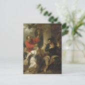 Die Damsel und Orlando Postkarte (Stehend Vorderseite)
