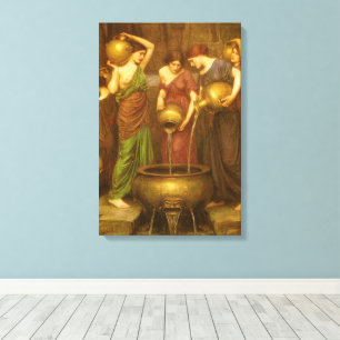 Die Danaiden von John William Waterhouse Leinwanddruck